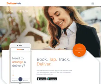Deliverehub.com(Deliverehub) Screenshot