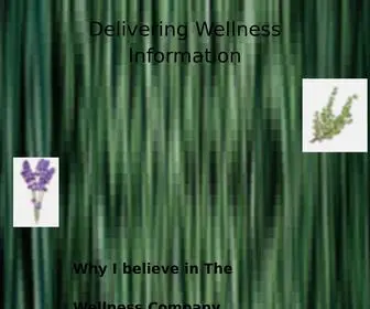 Deliveringwellnessinfo.com(Delivering Wellness Information) Screenshot