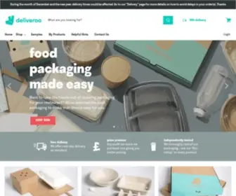 Deliveroo-Packaging.com(Deliveroo Packaging) Screenshot