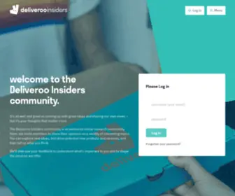 Deliverooinsiders.com(Deliveroo) Screenshot