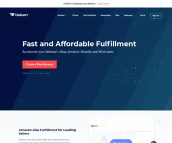 Deliverr.com(Grow Your Business With Fast) Screenshot