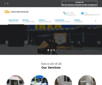 Delivery-Moving.com(Ikea Delivery and Moving Service) Screenshot