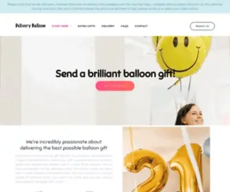 Deliveryballoon.co.uk(Delivery Balloon UK) Screenshot