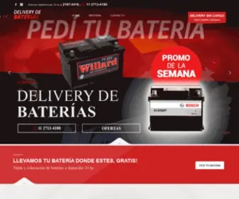 Deliverydebaterias.com.ar(Delivery de Baterias 24 Hs) Screenshot