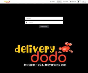 Deliverydodo.mu(Delivery Dodo Web) Screenshot