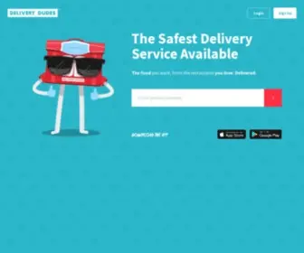 Deliverydudes.com(Delivery Dudes) Screenshot