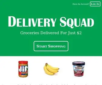 Deliverysquad.com(Groceries delivered from your local supermarket for just $2. Miami) Screenshot