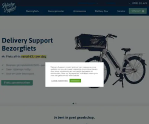 Deliverysupport.nl(Delivery Support) Screenshot