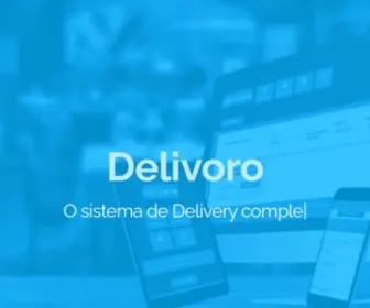 Delivoro.com.br(O sistema de Delivery Completo) Screenshot