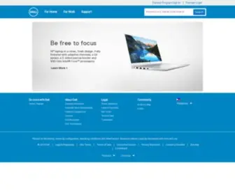 Dell.com.ph(Computers, Monitors & Technology Solutions) Screenshot