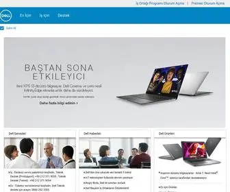 Dell.com.tr(Dell Türkiye) Screenshot