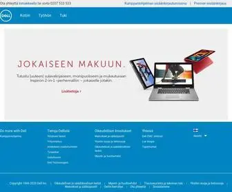 Dell.fi(Dell Suomi virallinen sivusto) Screenshot