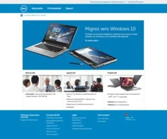 Dell.ma(Site officiel de Dell Maroc) Screenshot