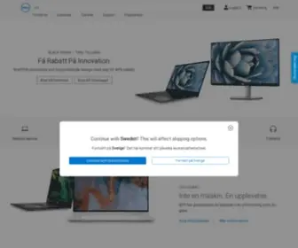 Dell.se(Officiell Sida) Screenshot