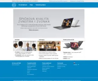 Dell.sk(Dell Slovakia Official Site) Screenshot