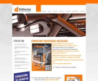 Dellacasa.it(Forniture industriali) Screenshot