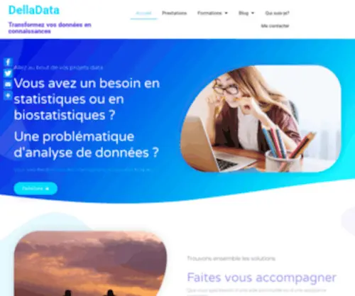 Delladata.fr(Accueil) Screenshot