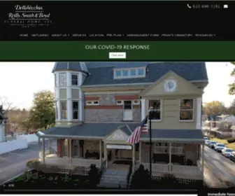 Dellafh.com(DellaVecchia, Reilly, Smith & Boyd Funeral Home, Inc) Screenshot