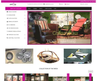 Dellarte.com.bd(The best Home Decor Online shopping Mall in Bangladesh) Screenshot