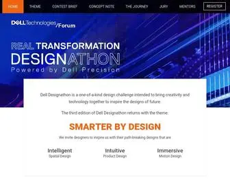 Delldesignathon.com(Dell Designathon) Screenshot