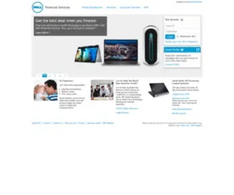 Dellfinancialservices.com(Dell Financial Services) Screenshot