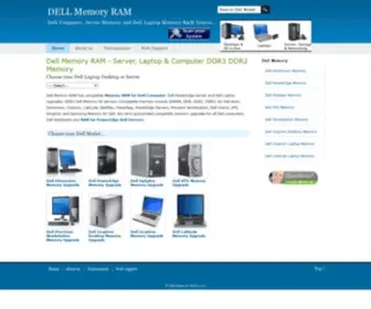 Dellmemoryram.com(Upgrading Memory) Screenshot
