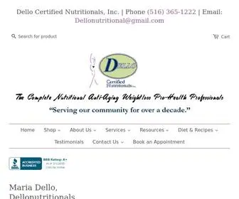 Dellonutritionals.com(Dellonutritionals Inc) Screenshot