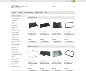 Dellpartssource.com(Dell Laptop Parts) Screenshot