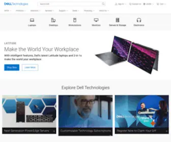 Delltechnologies.com(Dell Technologies) Screenshot