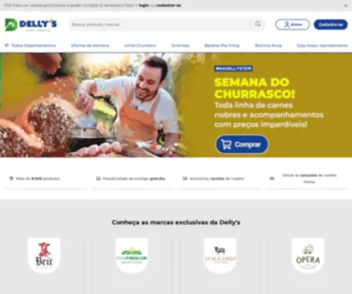 Dellys.com.br(Dellys) Screenshot