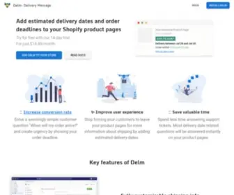 Delm.io(Shipping info for Shopify) Screenshot