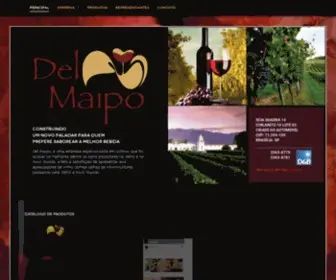 Delmaipo.com.br(Del Maipo) Screenshot