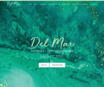 Delmarantiques.com(Del Mar Antiques) Screenshot