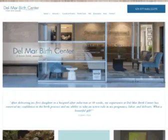 Delmarbirthcenter.com(Del Mar Birth Center South Pasadena) Screenshot