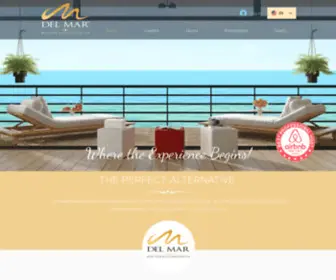 Delmarboutiqueaccommodation.com(Vacation Rentals) Screenshot