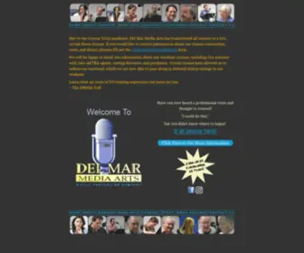 Delmarmediaarts.com(DMMA) Screenshot