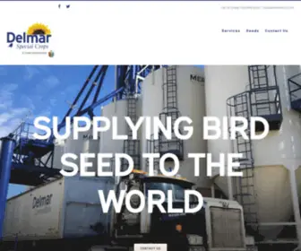 Delmarsc.com(Sourcing & Supplying Bird Seed) Screenshot