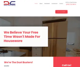 Delmashousecleaning.com(Delmas-house-cleaning) Screenshot
