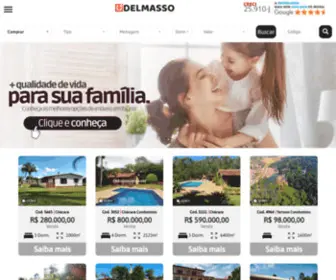Delmassoimoveis.com.br(Delmassoimoveis) Screenshot