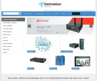 Delmation.nl(Delmation Products) Screenshot