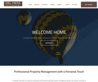 Delmesapropertiesnm.com(Rio Rancho) Screenshot