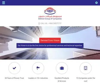 Delmon.com.sa(Delmon Group of Companies) Screenshot