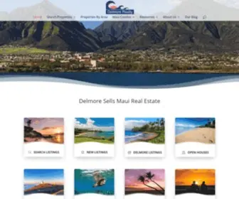 Delmore.net(Delmore Realty) Screenshot