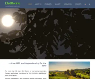 Delmorino.it(Del Morino Attrezzature Agricole) Screenshot