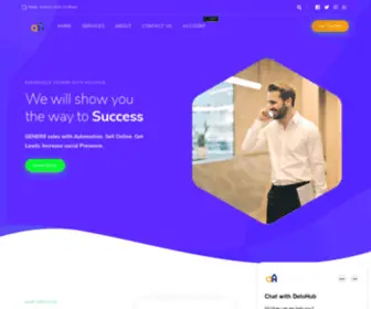 Delohub.com(GENER8 sales with Automation) Screenshot