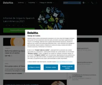 Deloitte.com.mx(Auditoría) Screenshot
