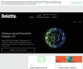 Deloitte.cz(Česká) Screenshot