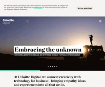 Deloittedigital.com(Deloitte Digital) Screenshot