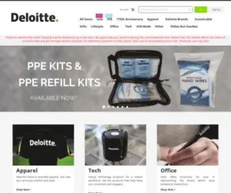 Deloittemerch.com(Deloitte) Screenshot