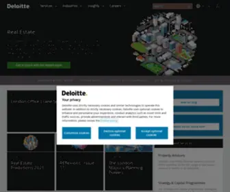 Deloitterealestate.co.uk(Real Estate) Screenshot